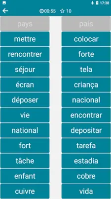 French - Portuguese android App screenshot 1